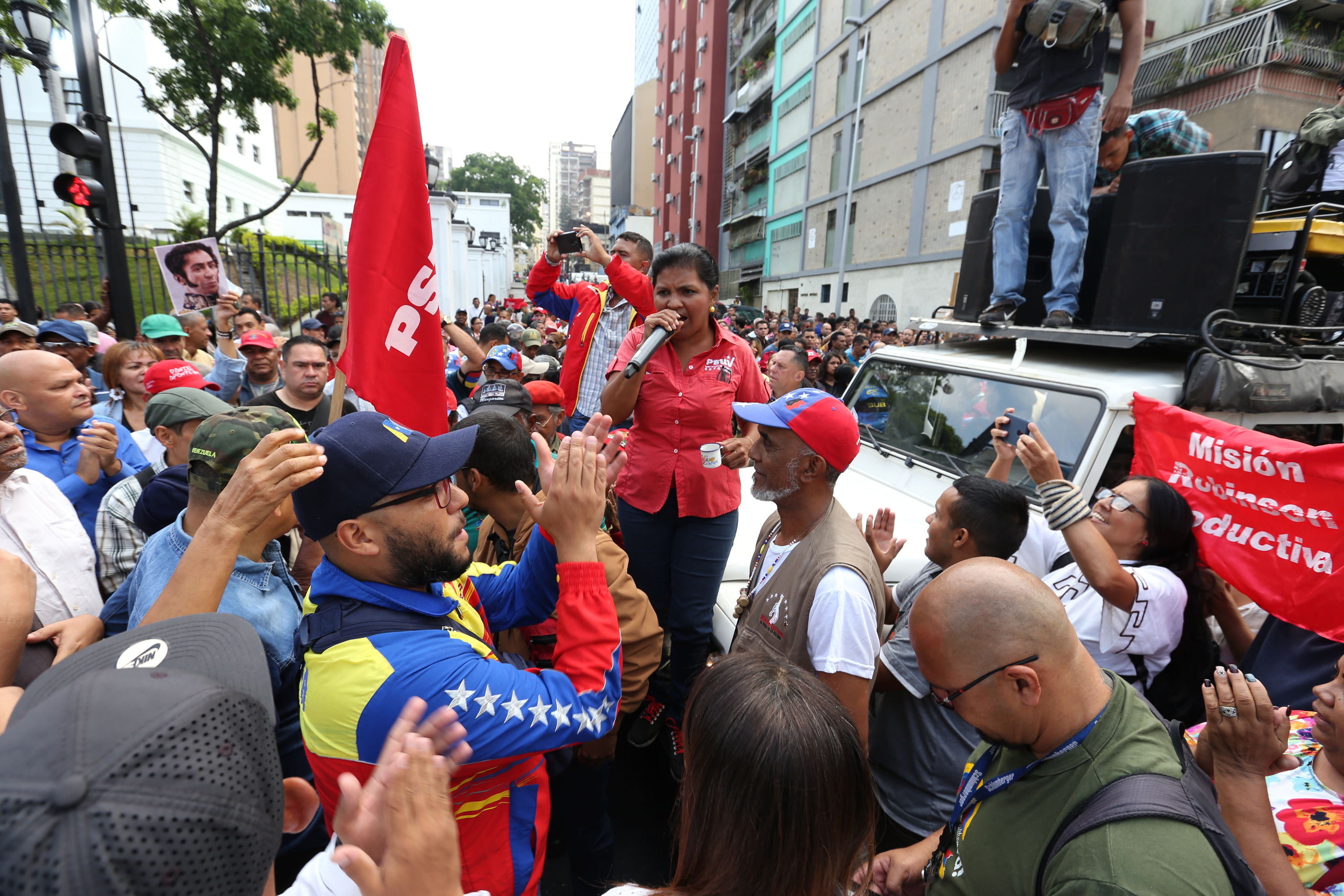 Caracas: Apoyo De Venezolanos A Nicolas Maduro