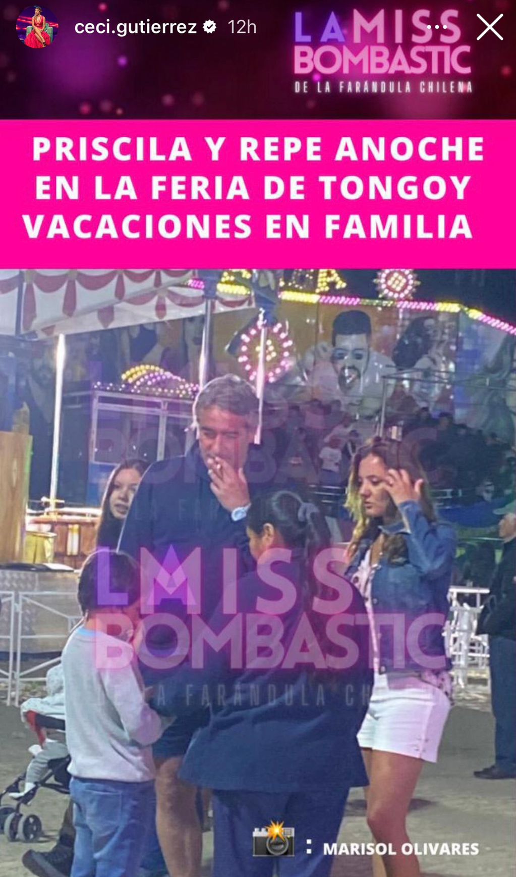 662OPFXKMZDLNLUYTKVD5SPOCM Vacaciones en familia" filtran comprometedoras fotos de José Luis Repenning y Priscilla Vargas