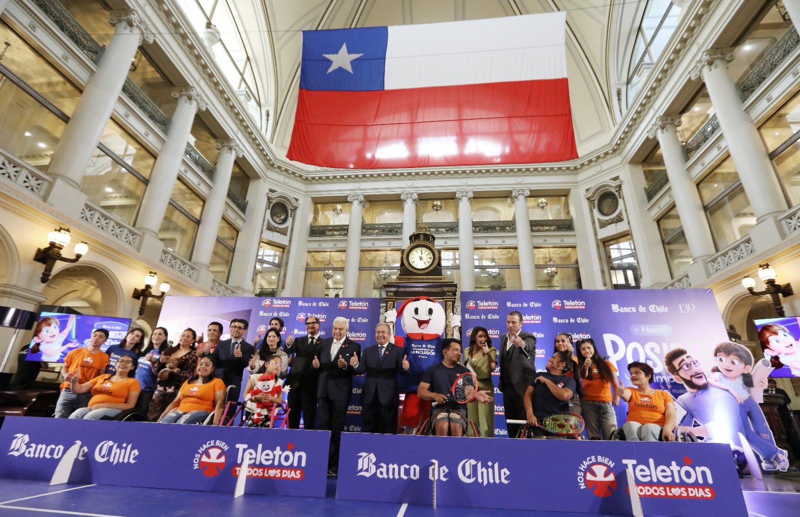 Banco de Chile lanza su campaña de recaudación para Teletón 2023