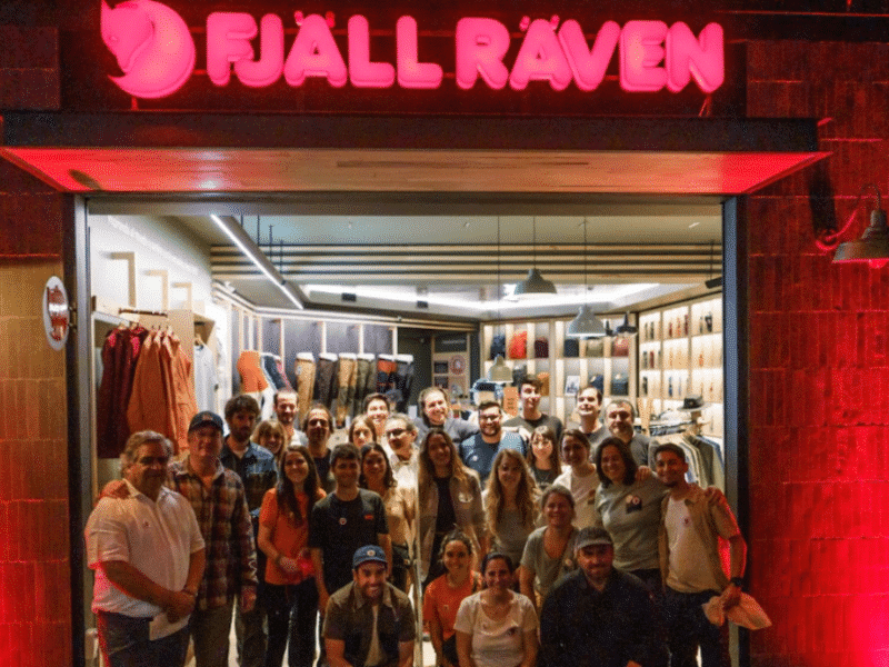 Fjällräven inaugura nueva tienda en Santiago.