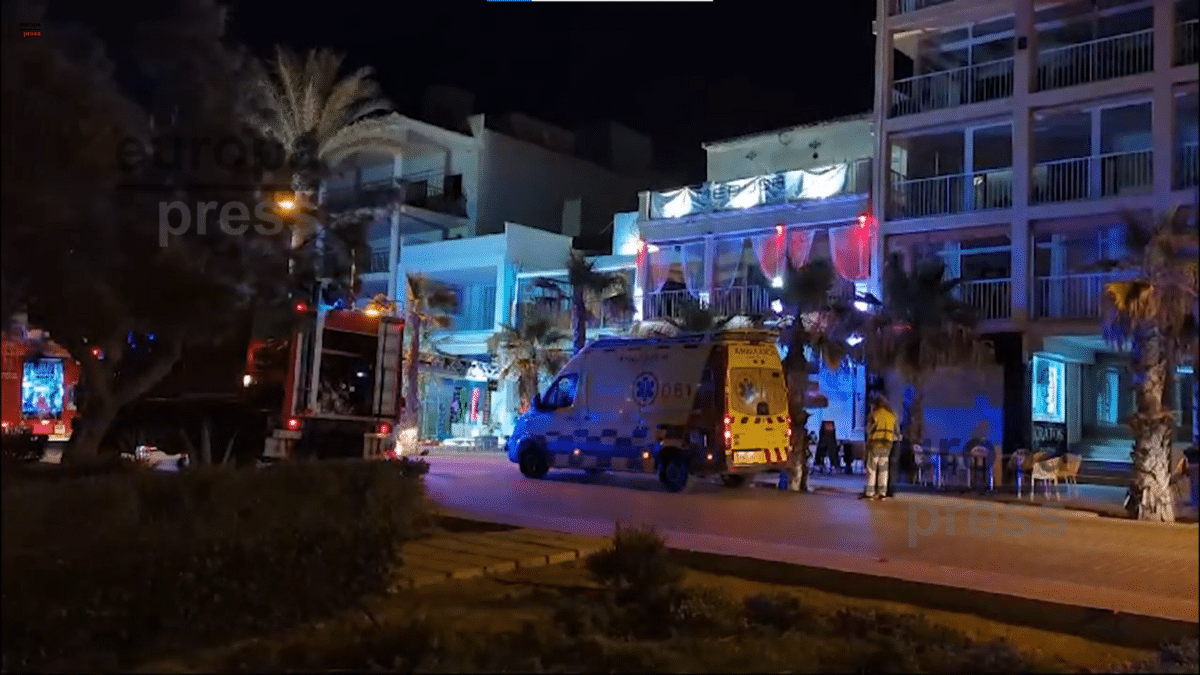 España Cuatro fallecidos por el derrumbe de un edificio en Mallorca