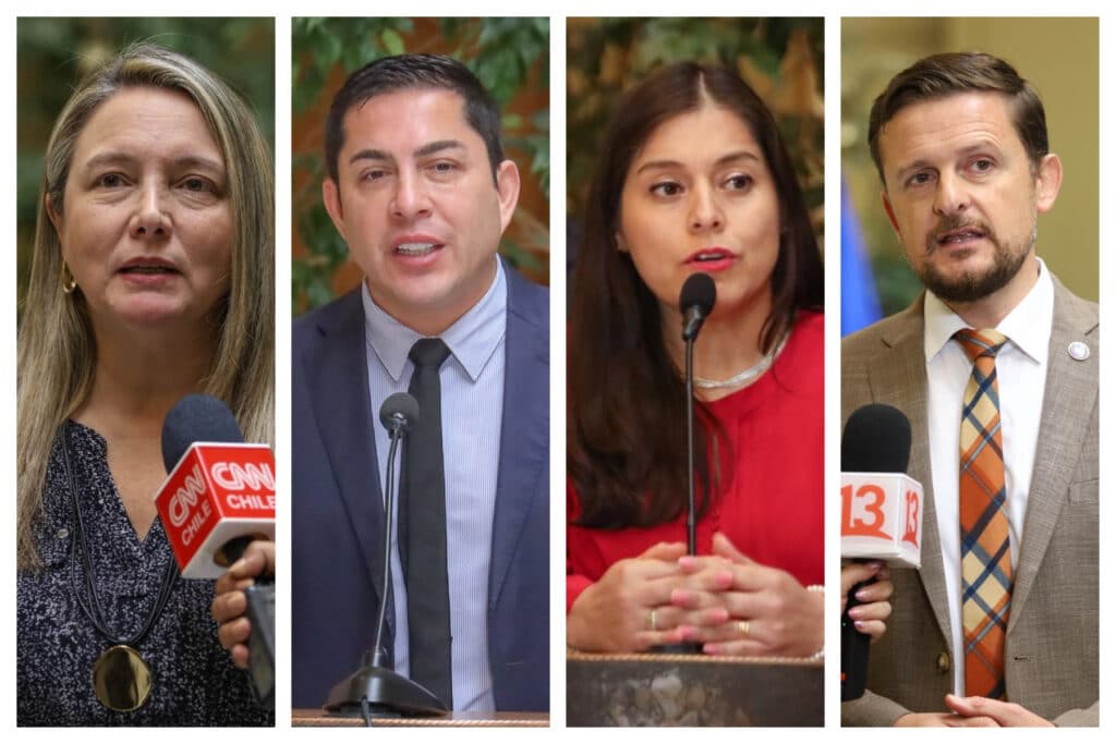 Diputados Catalina Del Real, Jorge Durán, Karen Medina, Stephan Schubert