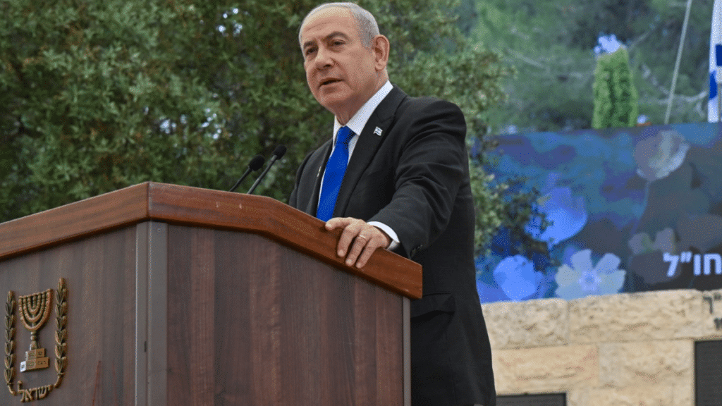 Primer ministro de Israel, Benjamin Netanyahu. 