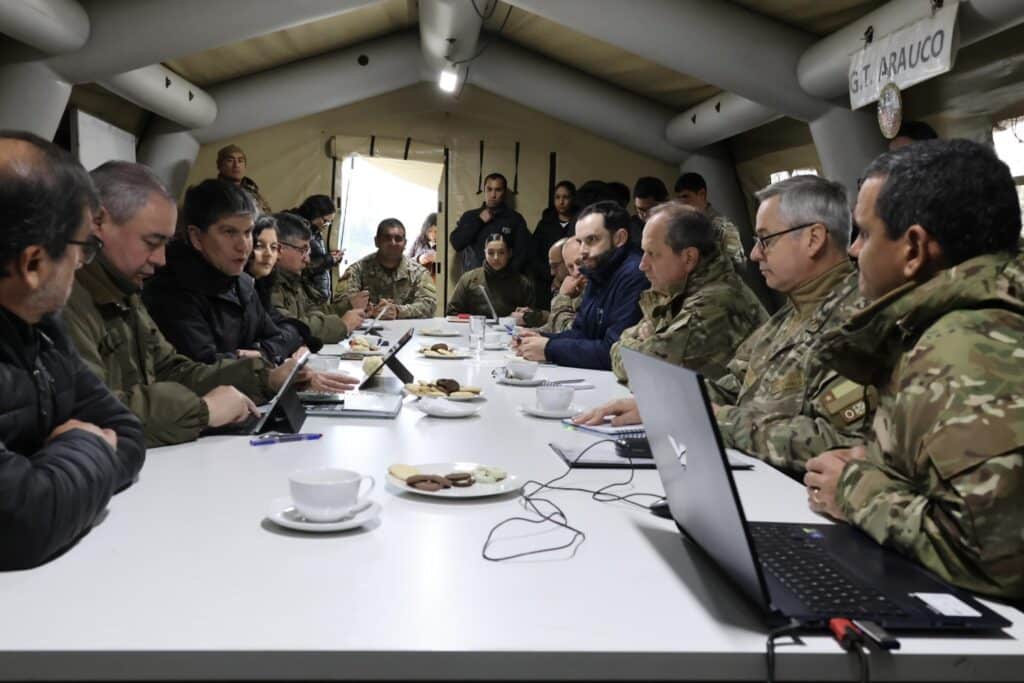 Reunión en provincia de Arauco - Subsecretaria Interior