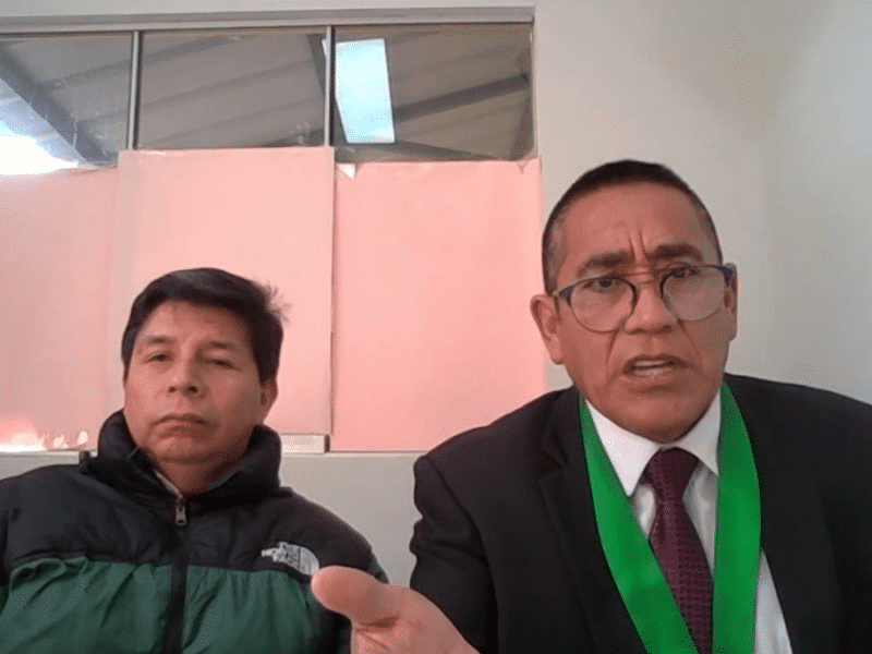 Amplían 14 meses más la prisión preventiva contra el expresidente de Perú Pedro Castillo