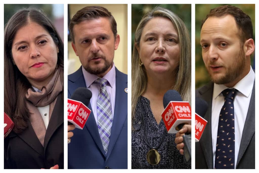 Diputados de oposición - Karen Medina, Stephan Schubert, Catalina Del Real, Jorge Guzmán
