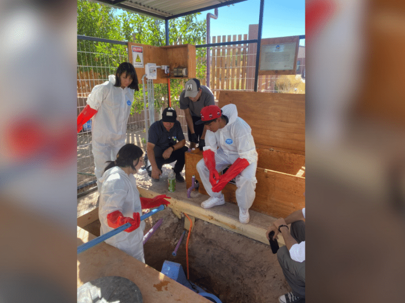 Logran reciclar 17 mil litros de agua en San Pedro de Atacama