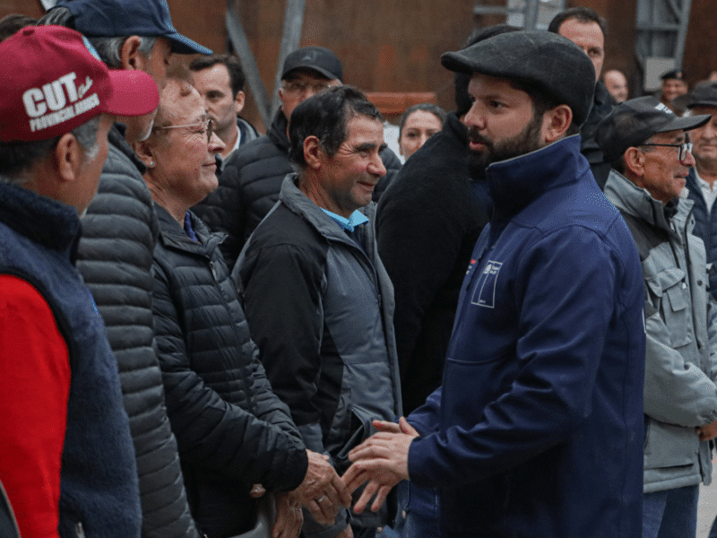 Presidente Boric detalla apoyo a los agricultores en Arauco