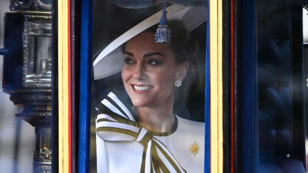 Princesa Kate Middleton reaparece en público en medio de celebraciones del cumpleaños del Rey Carlos