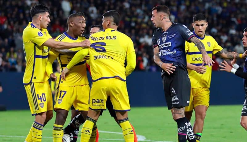 Boca rescata empate ante Independiente del Valle