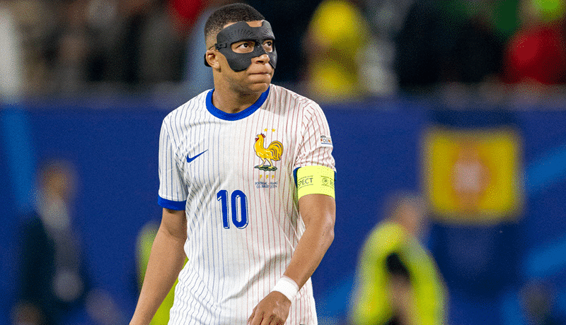 Kylian Mbappé es el jugador más rápido de la Eurocopa 2024