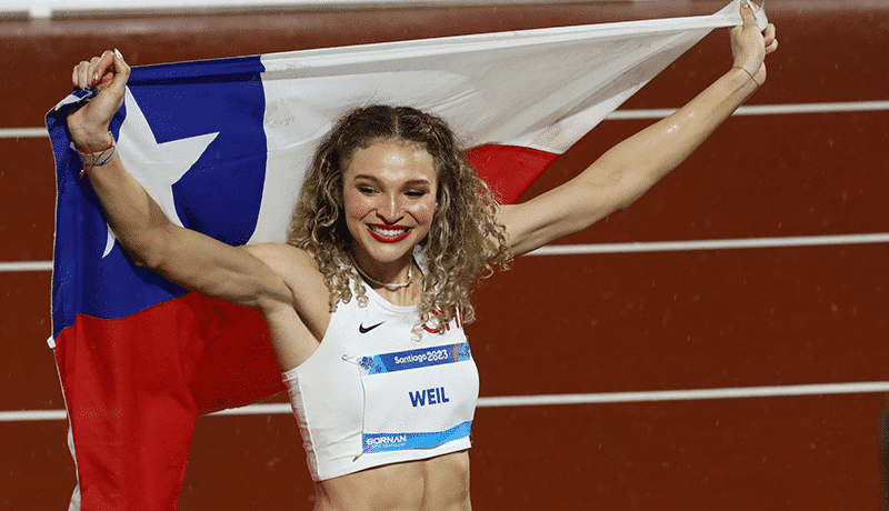 Martina Weil competirá por el Team Chile en París 2024.