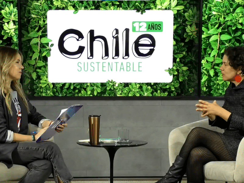 Ministra del Medio Ambiente, Maisa Rojas, en Chile Sustentable.