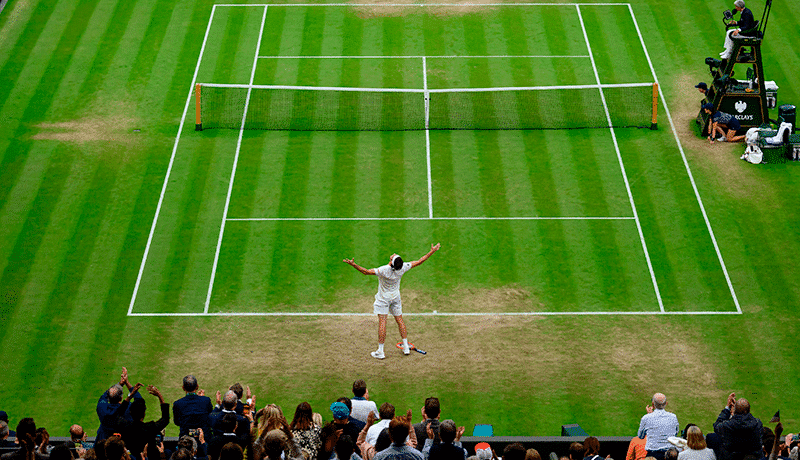 Este domingo termina Wimbledon, el tercer Grand Slam de la temporada.