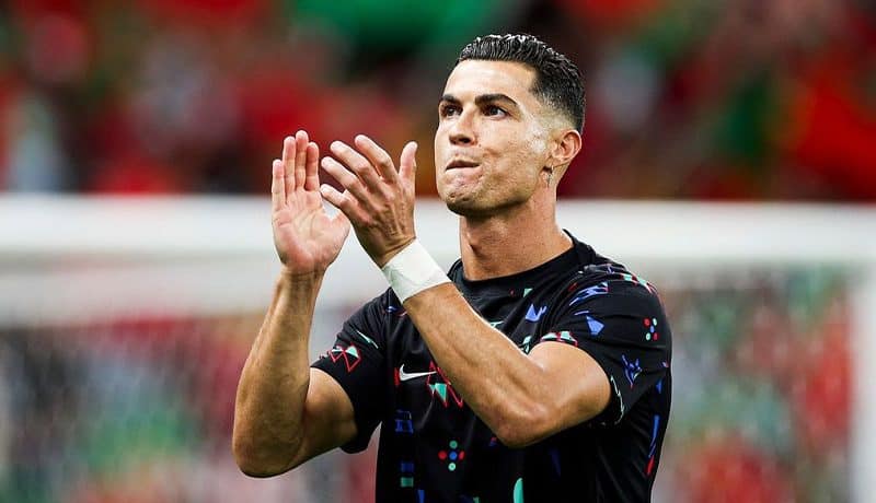 Cristiano Ronaldo se refiere a la eliminación de Portugal.