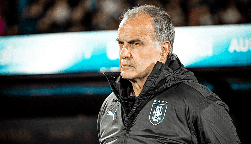 Marcelo Bielsa, técnico de Uruguay